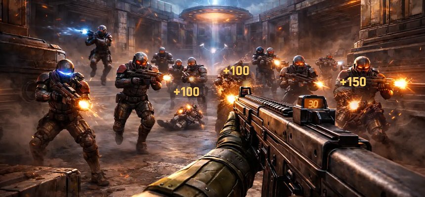 Canlı multiplayer maç atmosferi ve oyuncu psikolojisi görseli