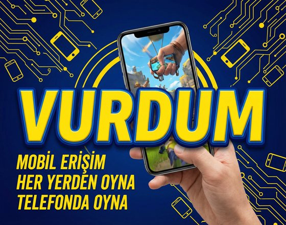 Vurdum mobil uyumlu arayüz ve farklı cihazlarda erişim görseli