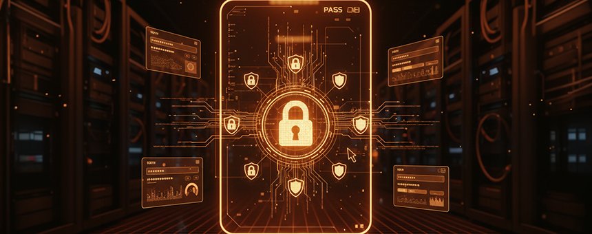 Güçlü şifre oluşturma ve şifre yöneticisi kullanımı görseli